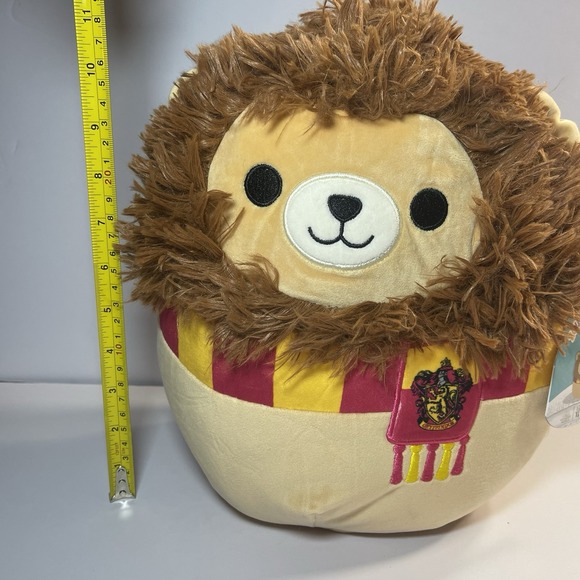 Squishmallows Gryffindor Lion, Ultra Soft Plush 12 Inches - Picture 4 of 5